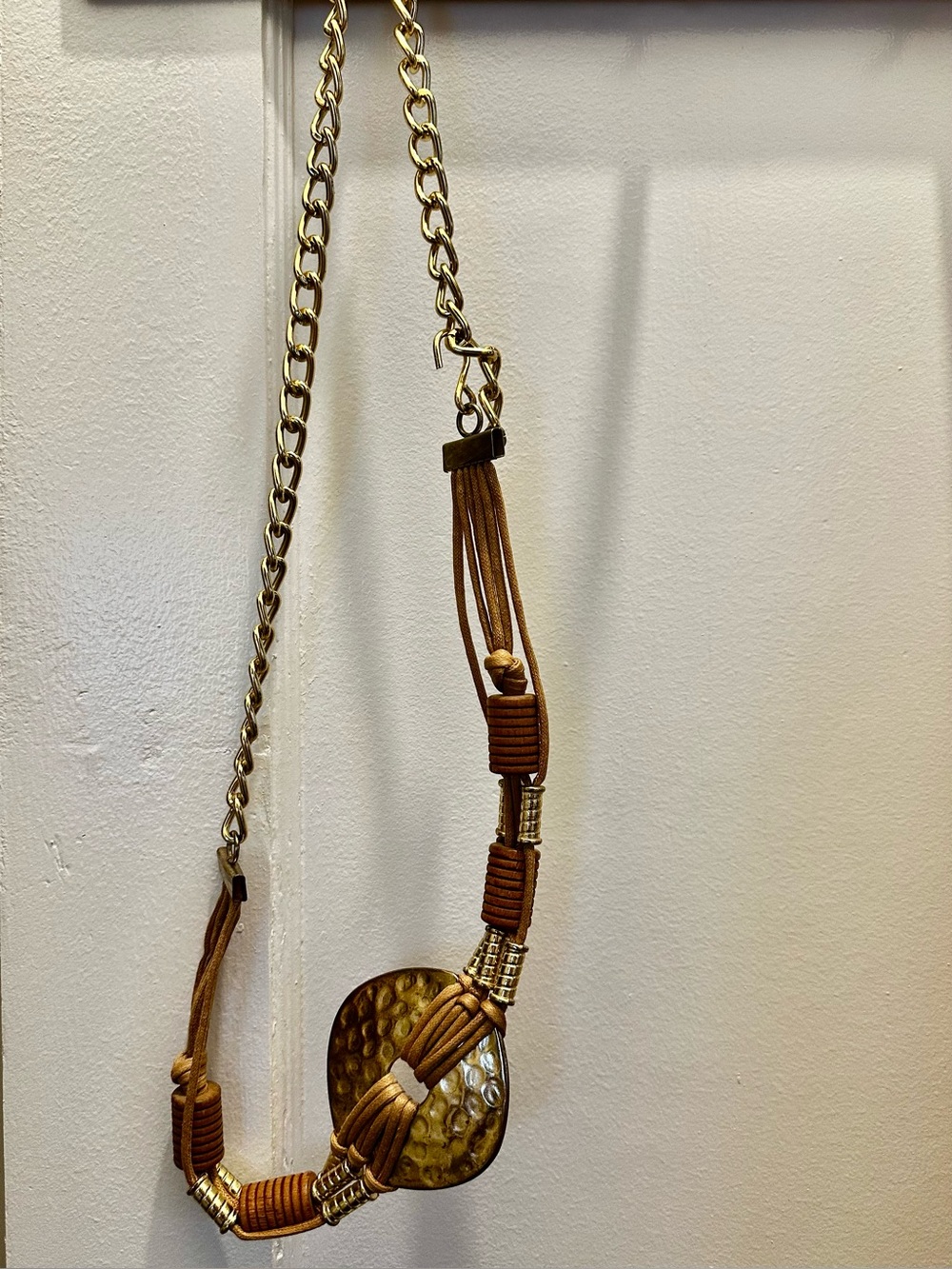 Women’s Brown Boho / Western statement belt - Unbranded vintage